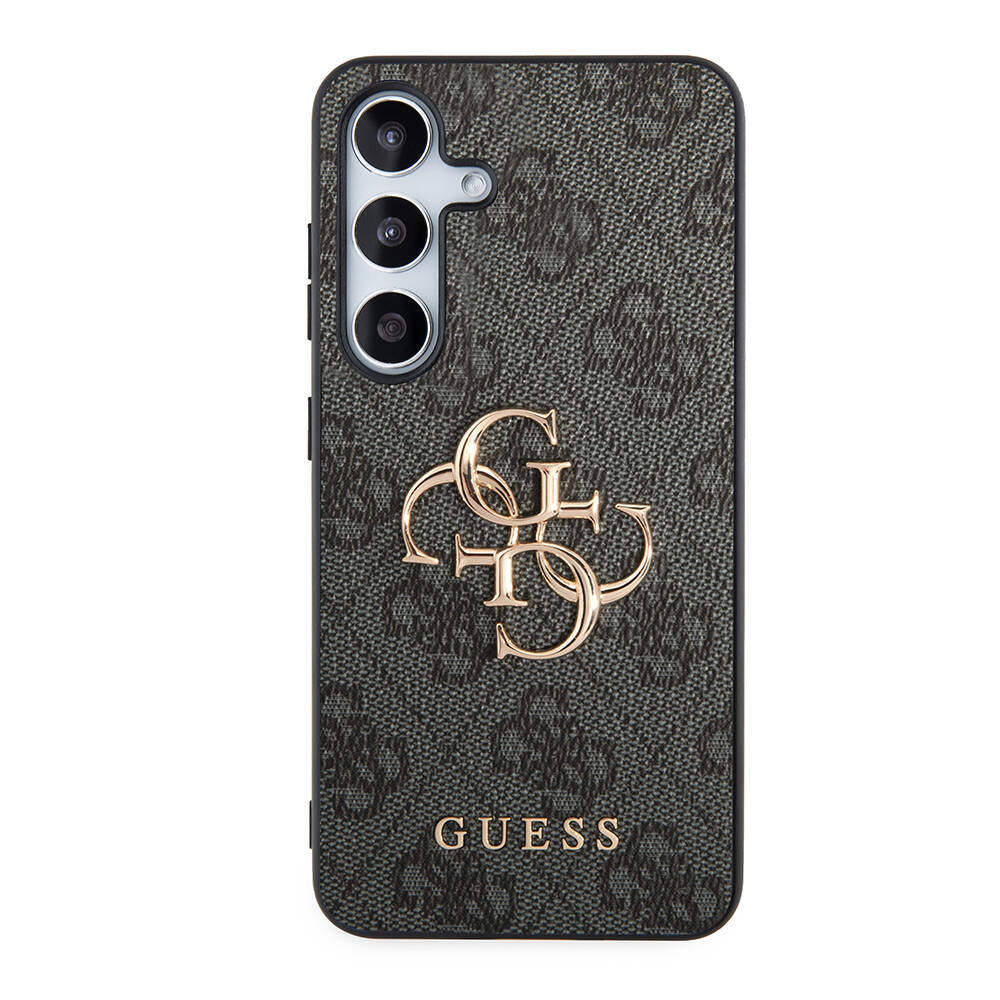 Guess Galaxy S24 Orjinal Lisanslı PU Deri Yazı ve 4G Metal Logolu Desenli Kılıf Guess Galaxy S24 Orjinal Lisanslı PU Deri Yazı ve 4G Metal Logolu Desenli Kılıf